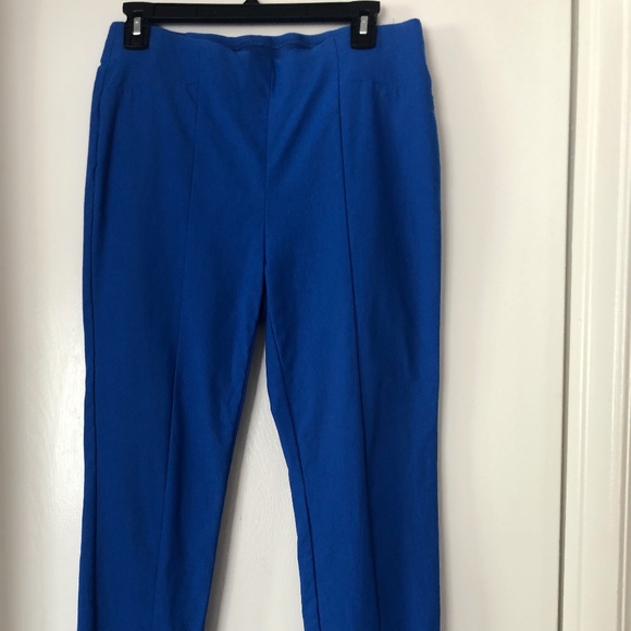 CHICO’S HIGH END PRETTY BLUE PANTS SIZE 0.5 - Picture 1 of 9
